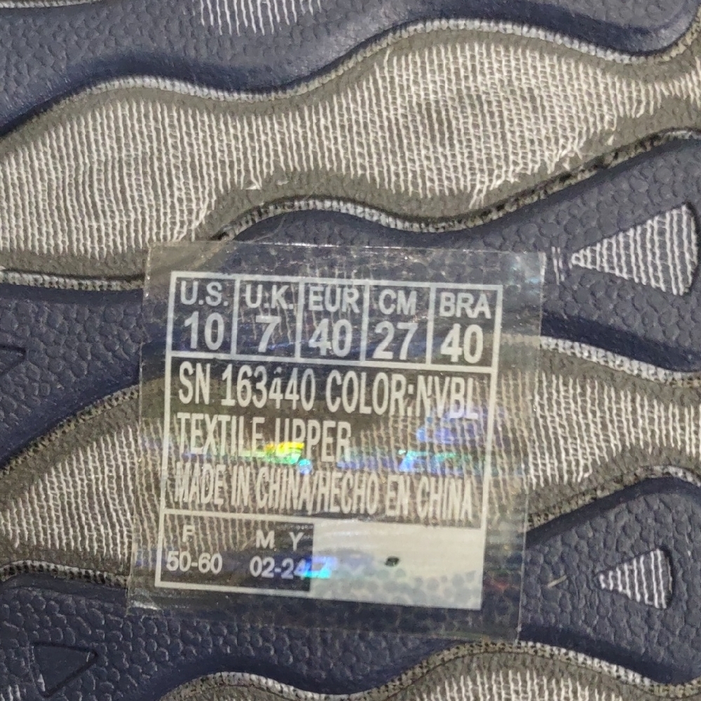 Skechers Blue Strappy Sandals, Size 10 - Picture 14 of 17
